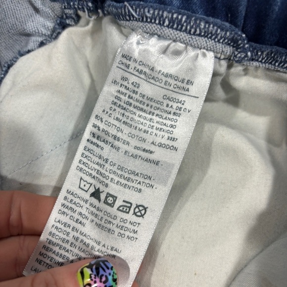 Denizen from Levi’s acid washed lounge Shorts size 7/28 - Picture 4 of 11